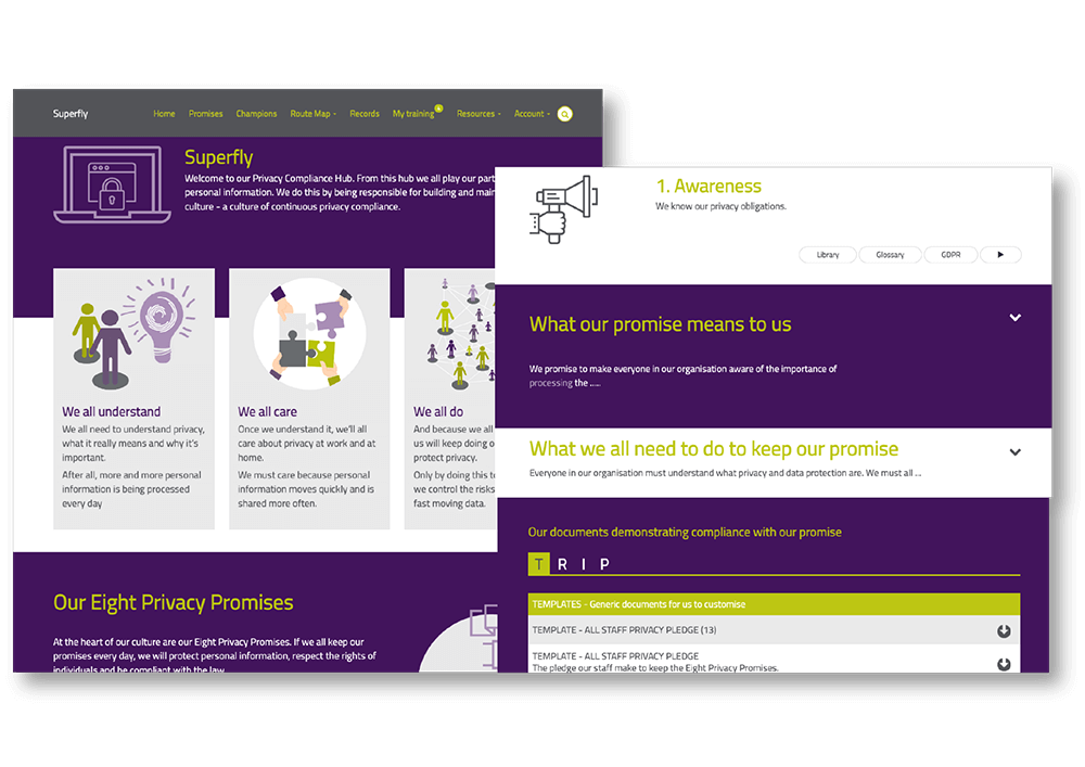 Demonstrate compliance at any time